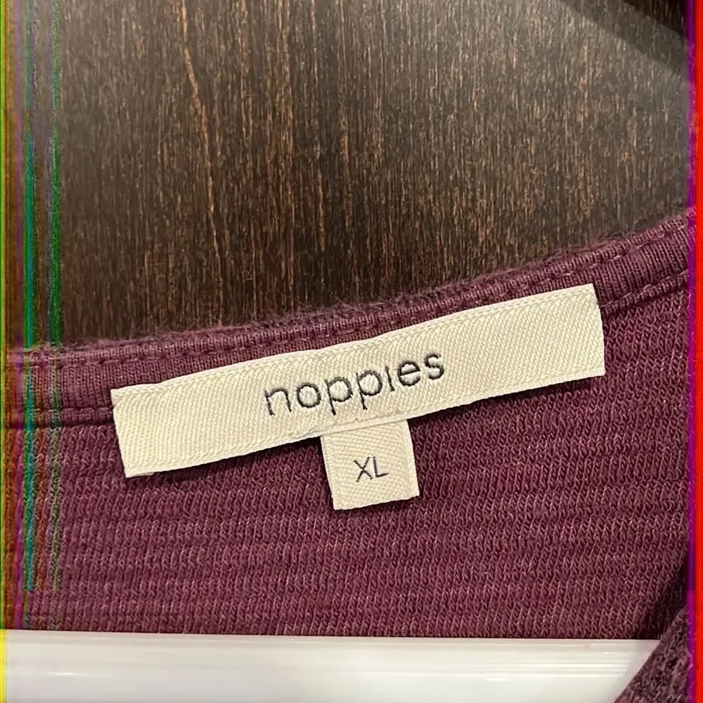 Noppies Ribbed Zipper Back Maternity‎ Dress - Picture 6 of 7